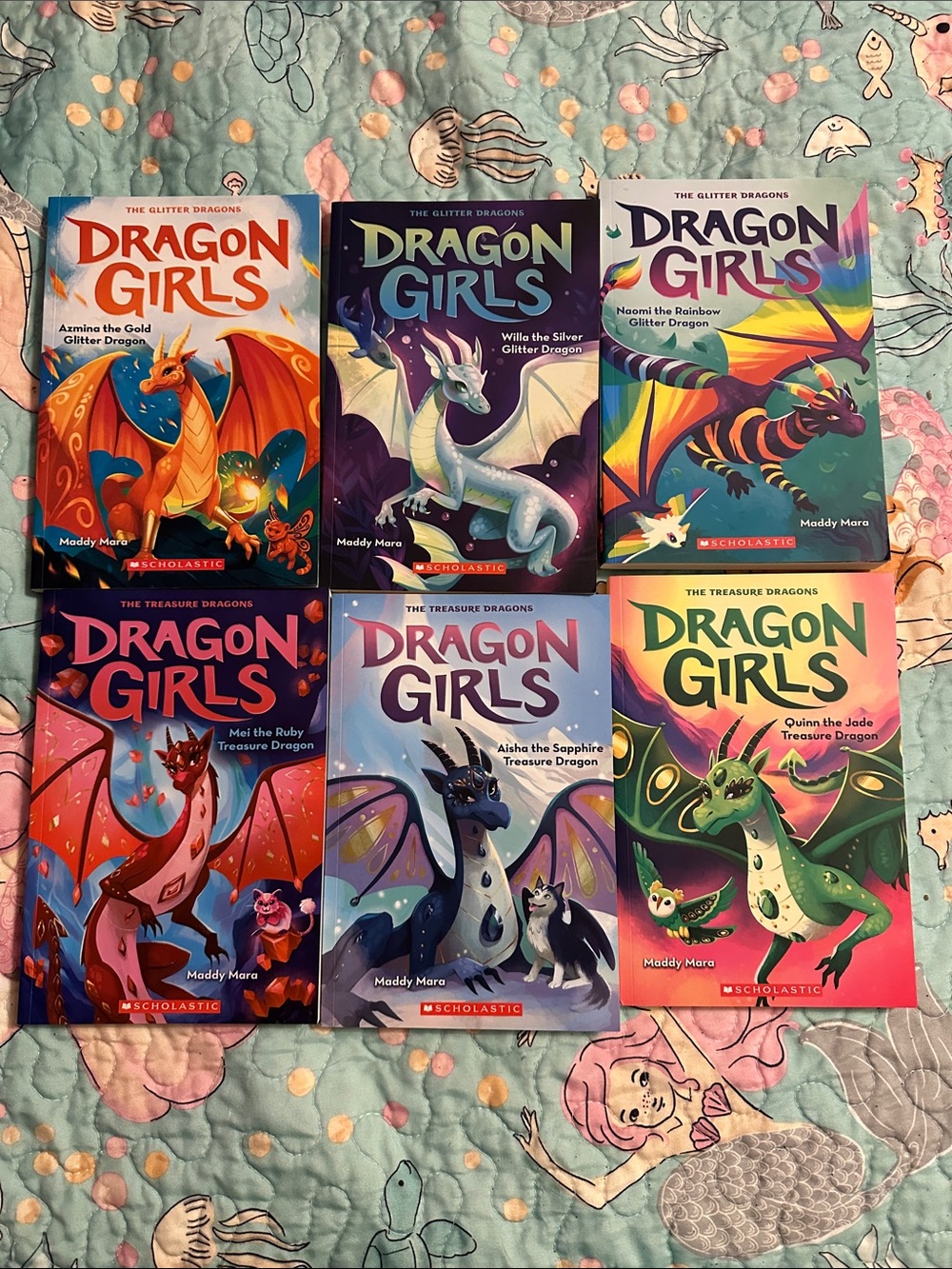 Scholastic Dragon Girls Book Set - books 1-6 - Picture 2 of 3